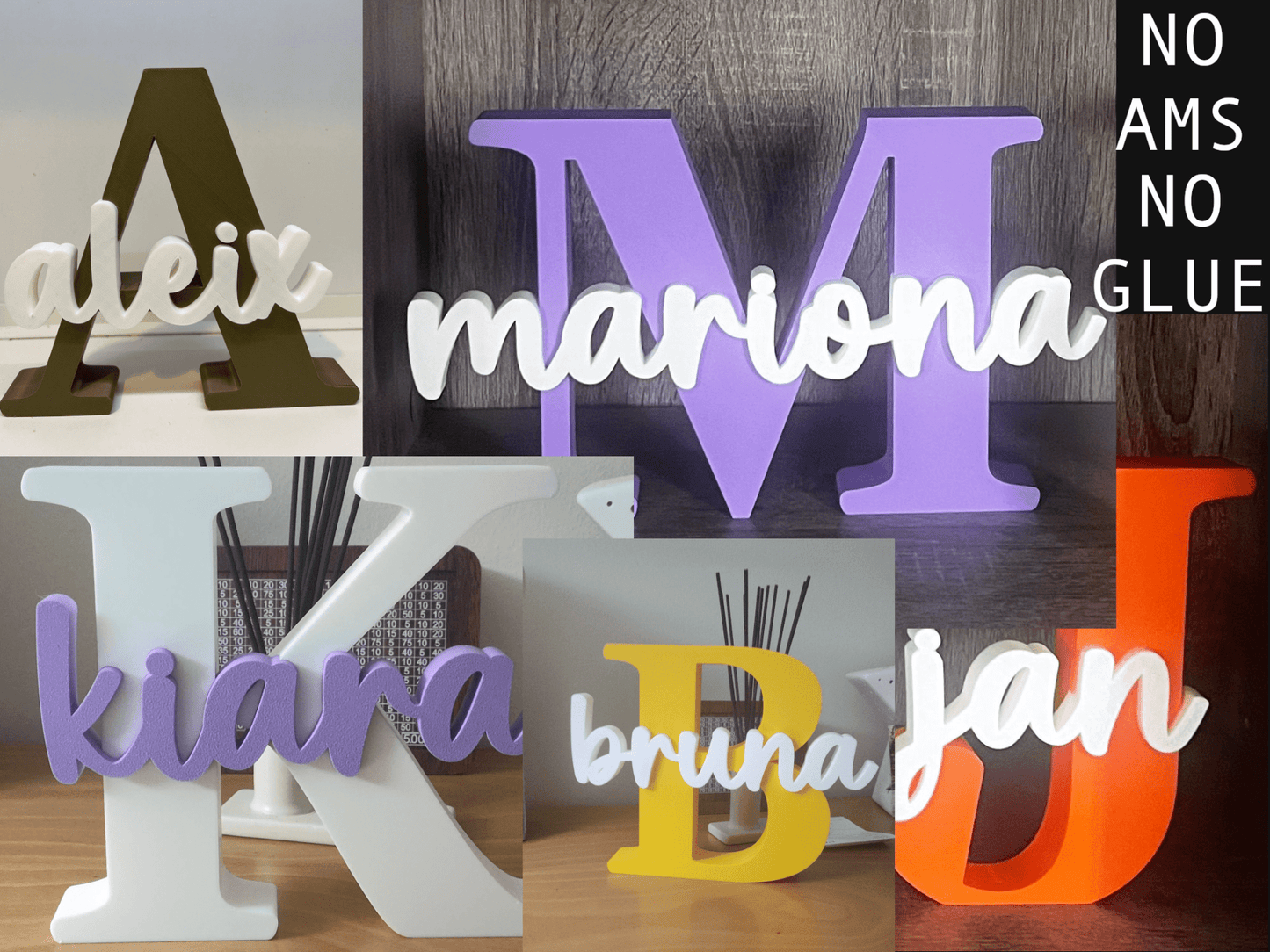 Personalized Name Letter Decoration - CVP Creations