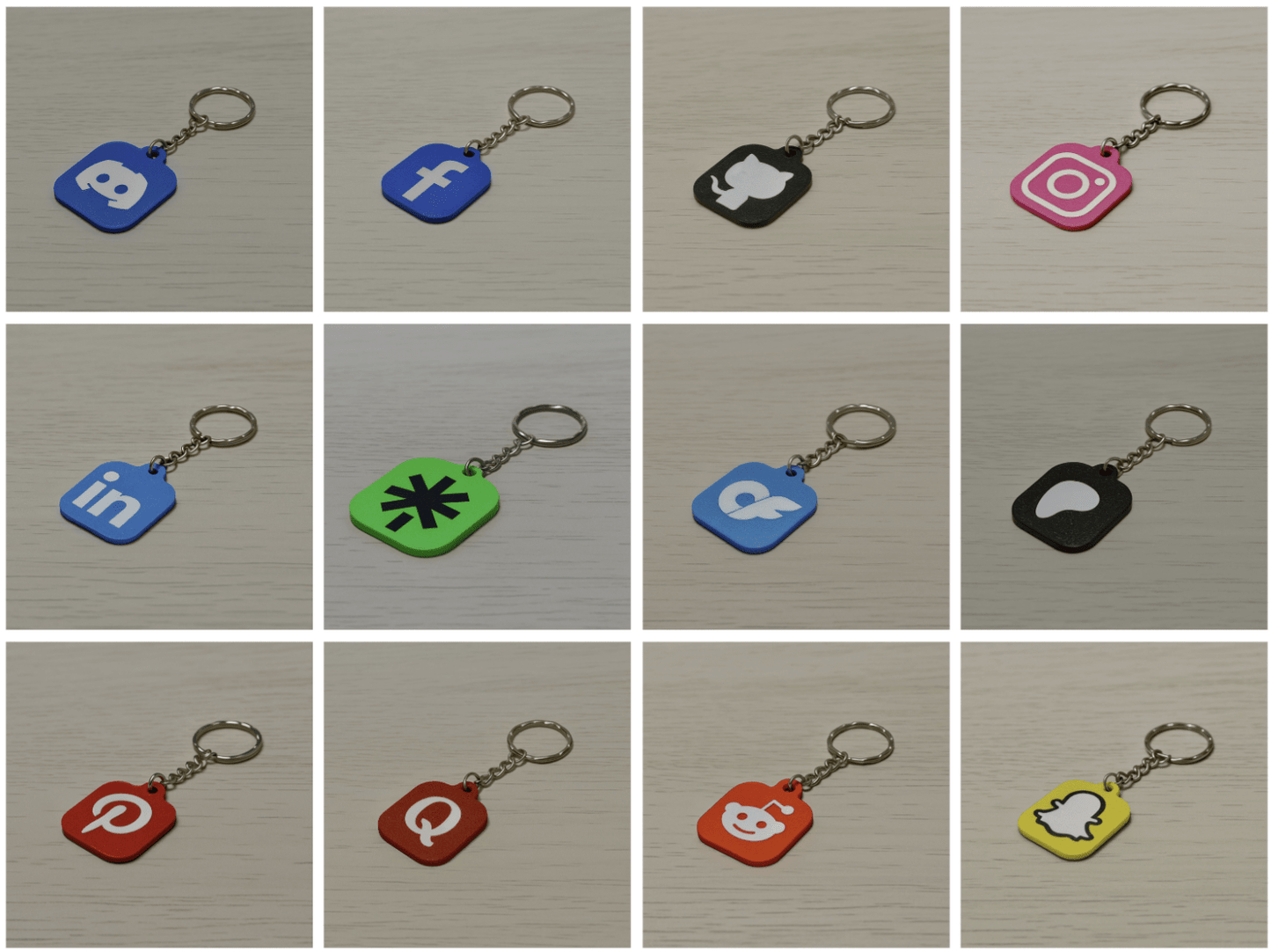 NFC Tag Keychains - CVP Creations