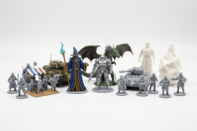 3D Printed Figurines & Miniatures