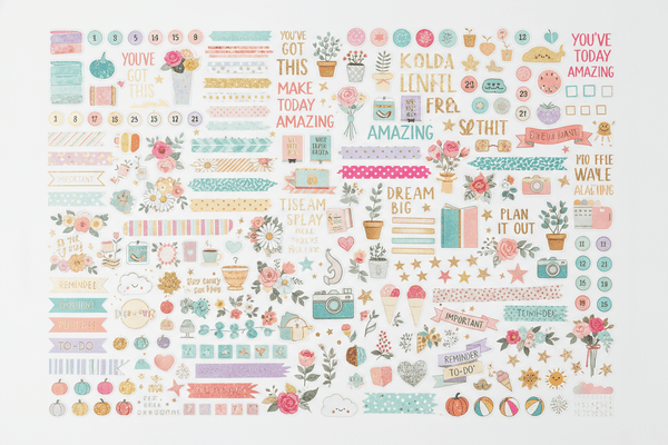 Planner & Scrapbook Stickers