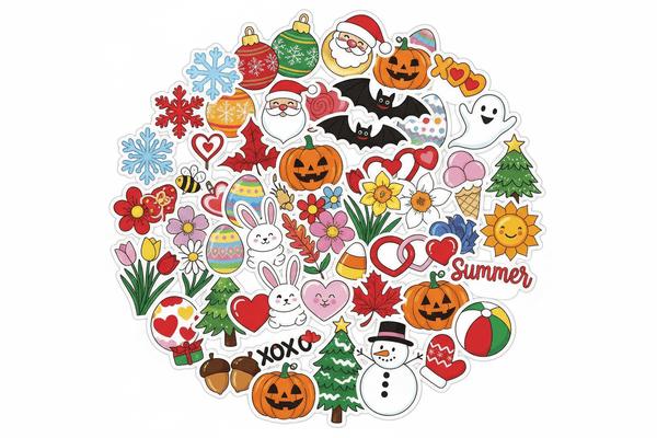 Seasonal & Holiday Stickers