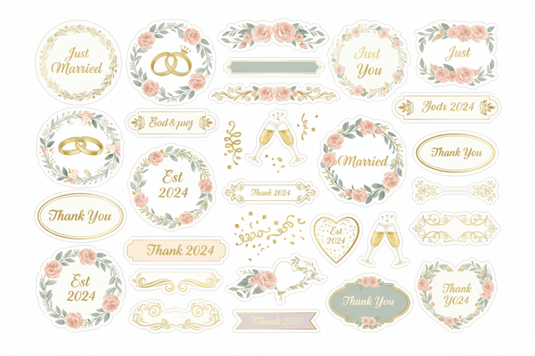 Wedding & Event Stickers