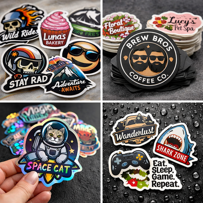Custom Vinyl Stickers - Personalized Design