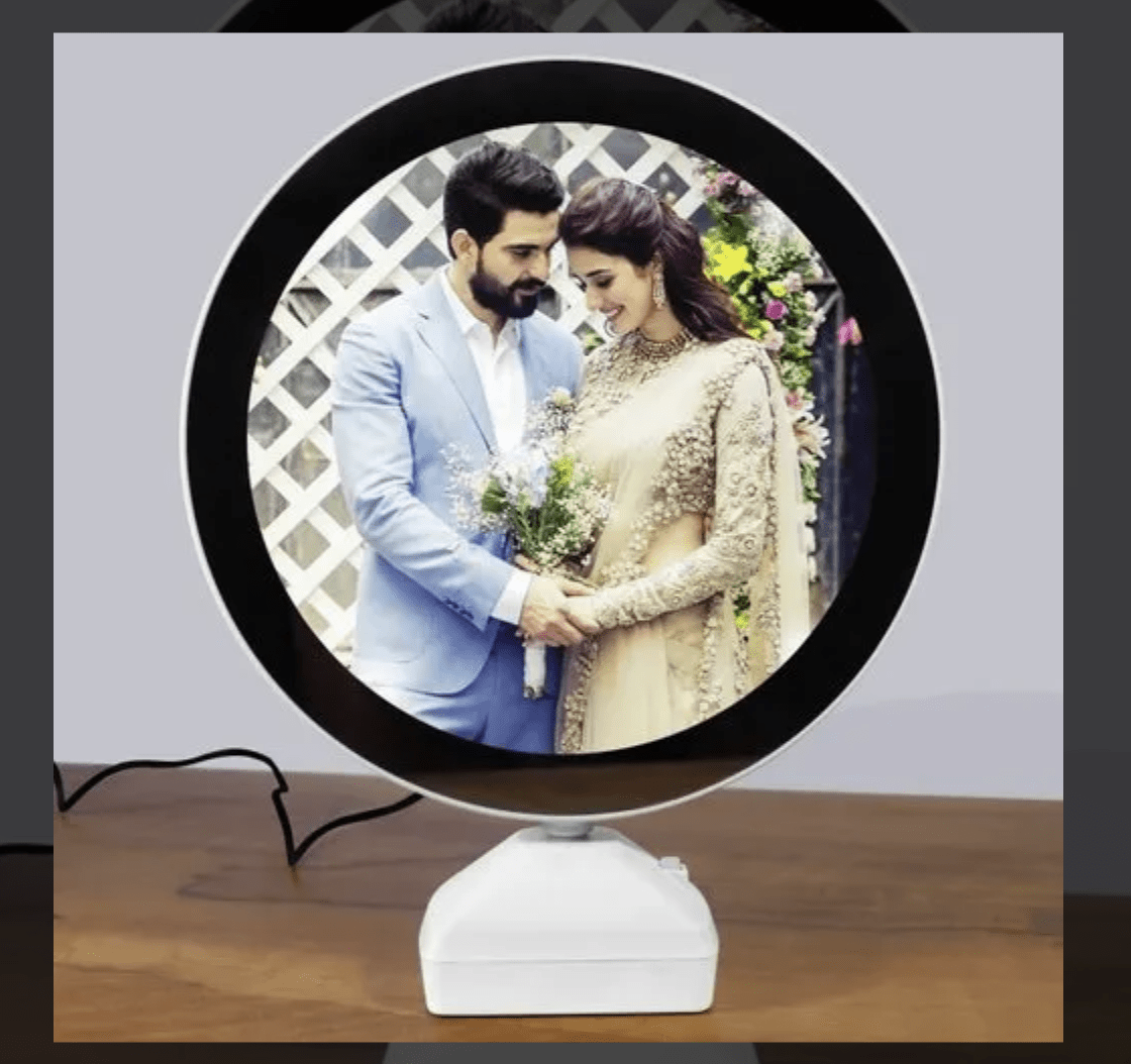 Personalized Magic Mirror Photo Lamp – Home & Gift Decor - CVP Creations