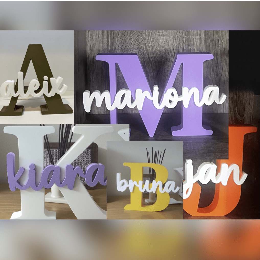 Personalized Name Letter Decoration
