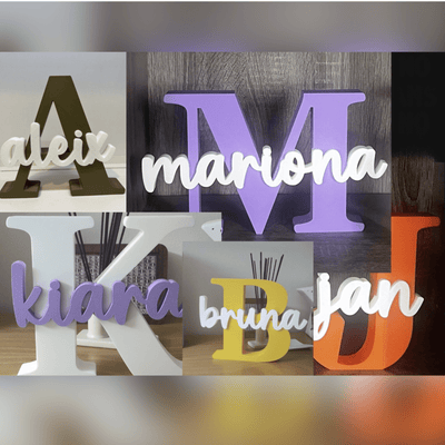 Personalized Name Letter Decoration