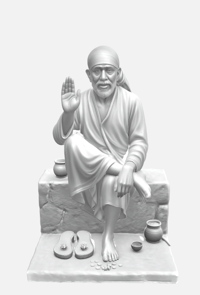 Sai Baba Statue - 3 Inch - CVP Creations